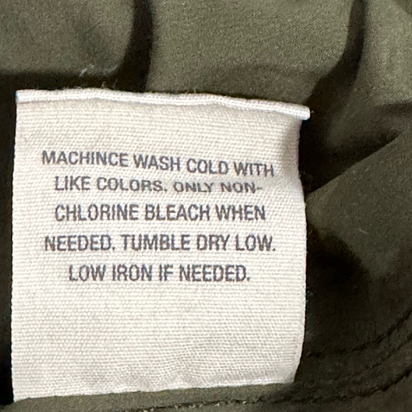 {RUEHL No.925} Down Fill Women's Coat - Sz M - Color Olive Green - Picture 11 of 11